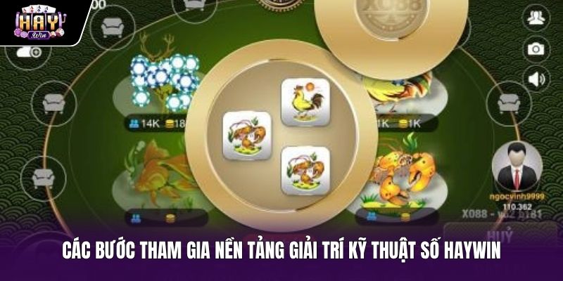 Quy trình thiết lập tài khoản bầu cua online siêu tốc
