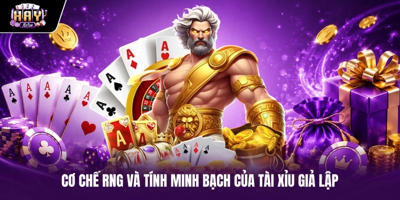 Cơ chế RNG và tính minh bạch của tài xỉu giả lập