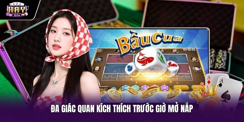 Trải nghiệm đa giác quan chân thực trong trò lắc bầu cua