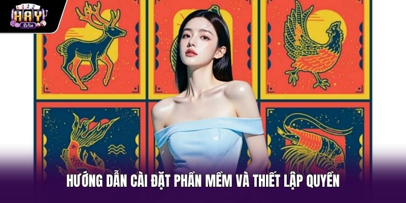 Thao tác thiết lập quyền sau khi tải bầu cua Android