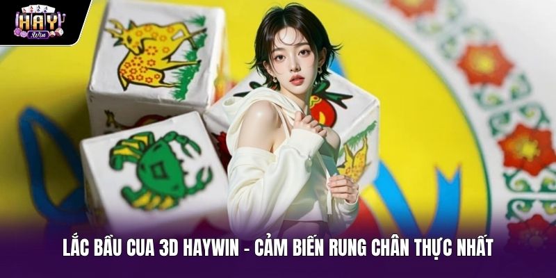 Lắc Bầu Cua 3D Haywin - Cảm Biến Rung Chân Thực Nhất